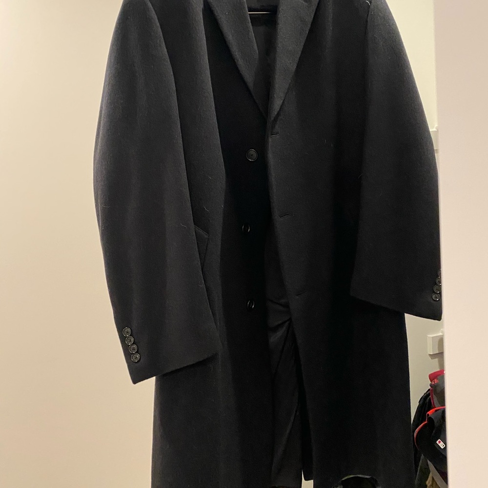 Jos A Banks Mens Topcoat